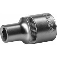 Головка шестигранная с посадкой 1/2" ЗУБР МАСТЕР SUPER LOCK  8 мм, торцовая cr-v, хром покрытие [27725-08_z02] фото
