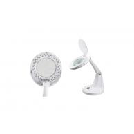 Лупа настольная REXANT 31-0245 3D с подсветкой 30 SMD LED, ?100мм, белая фото