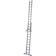 Лестница выдвижная двухсекционная KRAUSE STABILO 2x12 +S [131621] фото