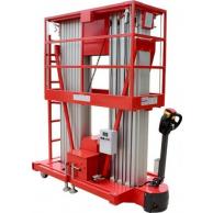 Телескопический подъемник GROST Double Drive 0.2-12 самоход., двухмачтов. (12 м/200 кг, DC ) 200046 [200046] фото