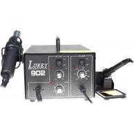 Паяльная станция LUKEY 902 фен + антистатический паяльник [12-0045-4] фото