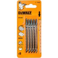 Пилки по дереву DeWALT HCS T101D 100х68х4.2х60 мм (5 шт) DT2164-QZ [DT2164-QZ] фото
