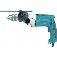 Дрель ударная сетевая MAKITA HP 2070 F двухскоростная  [HP2070F] фото