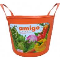 Корзина Amigo Grande хозяйственная пластиковая, 14 л. [77101] фото
