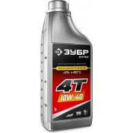 Масло для 4-тактных бензиновых двигателей ЗУБР EXTRA 4Т-10W40 полусинтетическое 1 л. [70611-1] фото