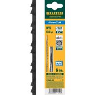 Полотно для пил по дереву KRAFTOOL Pro Cut 15340-05 с двойным зубом, 130мм, 6шт. [15340-05] фото