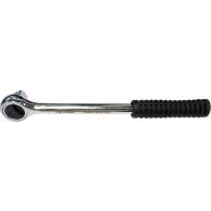 Трещотка СОЮЗ 1045-15-R1/2C квадрат 1/2", 39 зубов, пластиковая рукоятка фото