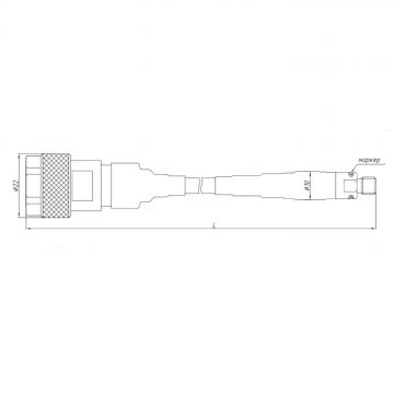 Кабельная сборка СВЧ измерительная КС18А-11-13Р-3000 фото 2