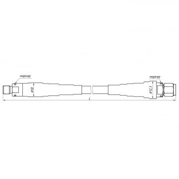 Кабельная сборка СВЧ измерительная КС20А-03Р-03-600 фото 2