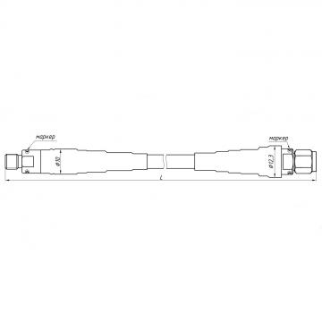 Кабельная сборка СВЧ измерительная КС20А-03Р-03-3000 фото 2