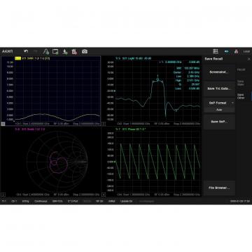 Анализатор цепей векторный АКИП-6605/1 фото 3