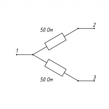 Делитель мощности ДМС2Б-50-05Р фото 2