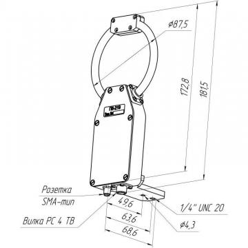 П6-219 - активная антенна магнитного поля фото 4
