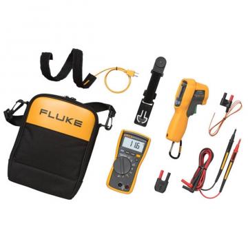 Мультиметр FLUKE 116 в комплекте с термометром FLUKE 62 MAX+: FLUKE-116/62 MAX+ фото 1