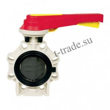 Кран-бабочка (затвор) DN100 d110-4" PN10, фланц. соед 125862 Praher фото 1