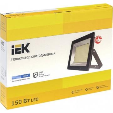 Прожектор IEK СДО 06-150 IP65 6500K черный [LPDO601-150-65-K02] фото 2