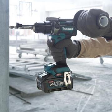 Дрель-шуруповерт аккумуляторная MAKITA HP001GD201 ударная фото 4