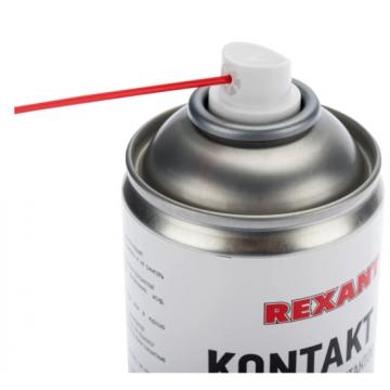 Cмазка контактов REXANT KONTAKT 61, 520мл (400мл), аэрозоль [85-0007] фото 3