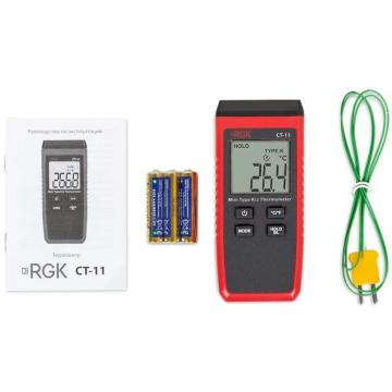 Измеритель температуры RGK CT-11 + поверка контактный  [778640] фото 4