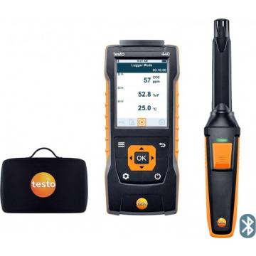 Комплект CO2 c Bluetooth Testo 440 (0563 4405) [05634405] фото 1