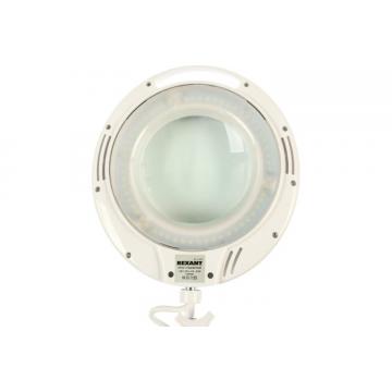 Лупа REXANT 31-0531 на струбцине круглая 3D с подсветкой 60 SMD LED фото 3