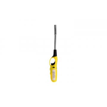 Пьезозажигалка СОКОЛ 61-0964 бытовая, многоразовая, желтая СК-302W фото 2