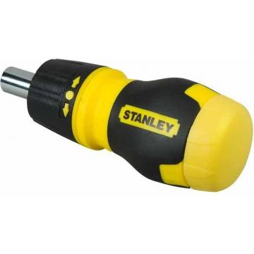 Отвертка с битами STANLEY "Multibit Ratchet Stubby" в комплекте 6 бит 0-66-358 [0-66-358] фото 4