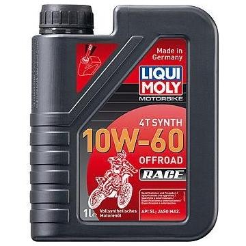 Масло для мотоциклов LIQUI MOLY SAE 10W60 Motorbike 4T Synth Offroad Race 1 л 3053 синтетическое [3053] фото 1