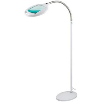 Лупа напольная REXANT 31-0512 3D с подсветкой 42 SMD LED, 174х108мм, белая фото 1