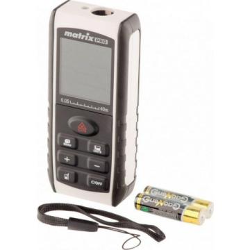 Лазерный дальномер MATRIX LD-40 40м с электронным угломером [38015] фото 1