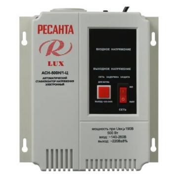 Стабилизатор напряжения однофазный Ресанта АСН-  500Н/1-Ц LUX [63/6/39] фото 1