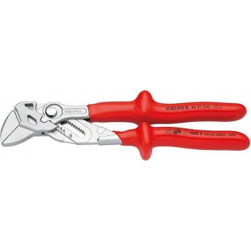 Клещи переставные диэлектрические KNIPEX 8607250 1000 V, 250 мм [KN-8607250] фото 1