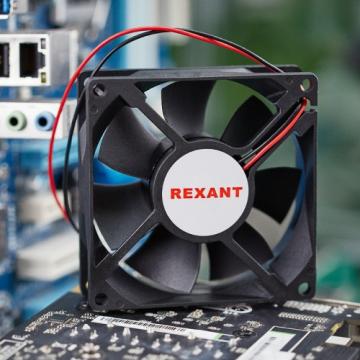 Вентилятор REXANT 72-5080 RQD 8025MS, DC 12B фото 2