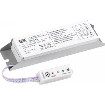 Блок аварийного питания IEK БАП12-3.0 для LED ИЭ [LLVPOD-EPK-12-3H] фото 1