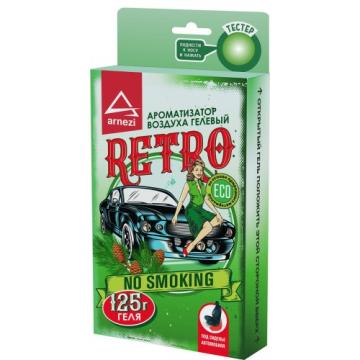 Ароматизатор ARNEZI A1509173 под сиденье, гелевый Retro No Smoking 125г фото 1