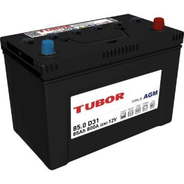 Аккумулятор TUBOR AGM 85.0 VRLA D31 B00 750А [4610082700154] фото 1