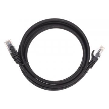 Патч-корд REXANT 02-0292-105 U/UTP, CAT 6, RJ45-RJ45, 26AWG, LSZH, черный 1,5м фото 1