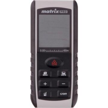 Лазерный дальномер MATRIX LD-60 60м с электронным угломером [38016] фото 1