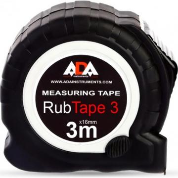 Рулетка ударопрочная ADA RubTape 3 с фиксатором [А00155] фото 1