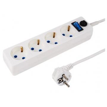 Удлинитель Proconnect 11-7226 STANDARD 4 гнезда, 1.5 м, 3х0.75 мм?, с/з, автовык фото 1