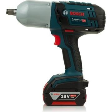 Гайковерт аккумуляторный BOSCH GDS 18 V-LI HT ударный [06019B1301] 2х3,0Ач фото 1