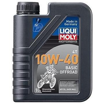 Масло для мотоциклов LIQUI MOLY SAE 10W40 Motorbike 4T Basic Offroad 1 л 3059  [3059] фото 1