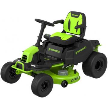 Трактор садовый GREENWORKS GC82LT107 аккумуляторный без АКБ и ЗУ [7404507] фото 3