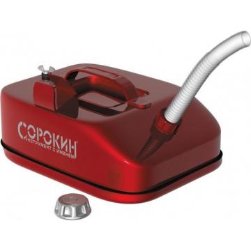 Канистра металлическая СОРОКИН 11.305 горизонтальная 5 л фото 2