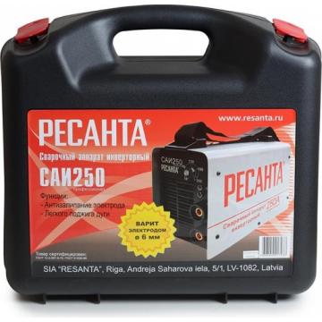 Сварочный инвертор Ресанта САИ 250 в кейсе [65/23] фото 3
