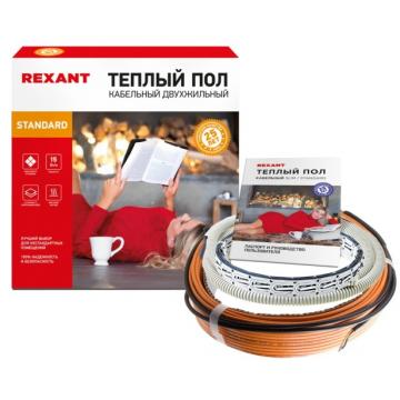 Нагревательный кабель REXANT Standard RND -160-2400 (в стяжку) двухжильный [51-0522-3] фото 1