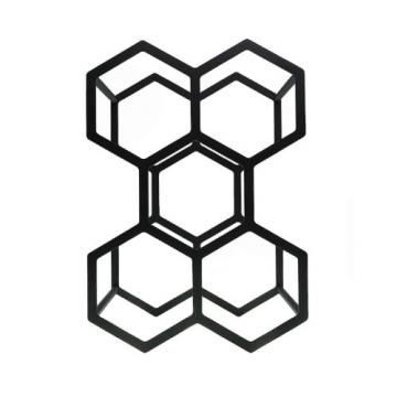 Держатель EMBODIMENT EMB-WINE-S-B для бутылок, 5 сот для хранения, черный фото 3
