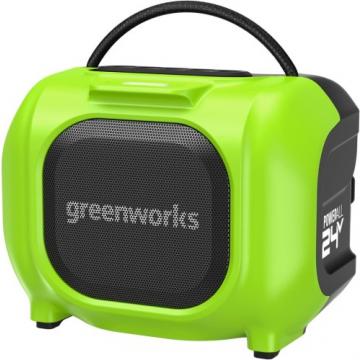 Колонка портативная GREENWORKS 3 503 107 24v/220v, без акб и зу [3503107] фото 1