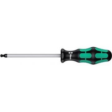 Отвертка с шестигранной сферической головкой WERA Kraftform Plus Серия 300 352 SW 3,0 х 100 MM   WE-022805 [WE-022805] фото 1