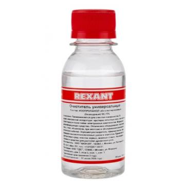 Очиститель универсальный REXANT флакон 100 мл, (абсолютированный 99,7%) [09-4101] фото 1